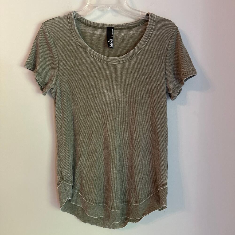Bobi Los Angeles women’s small, olive green faded, vintage tee
